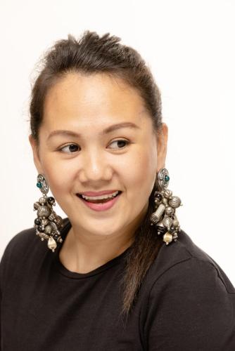 Julie with her cute smile