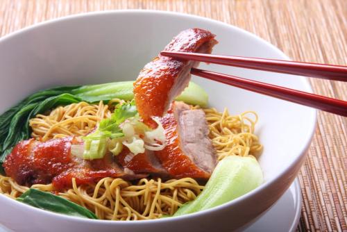 Asian,Peking,Duck,Noodle,Soup